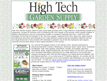 Tablet Screenshot of hightechgarden.com